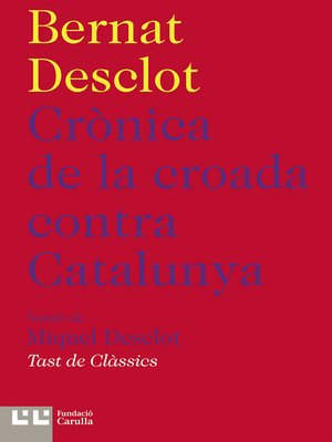 cover image of Crònica de la croada contra Catalunya